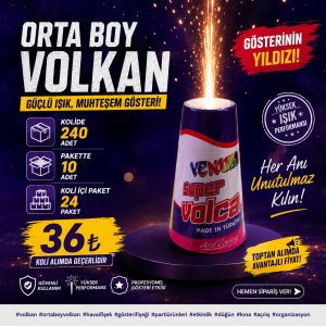 Organizasyon Orta Boy Volkan Koli Satışı